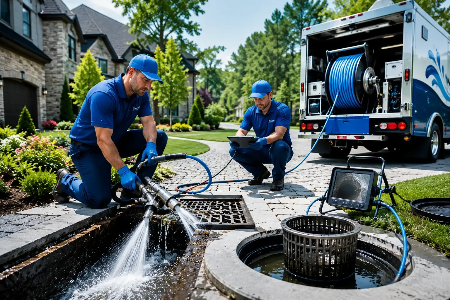 Local outdoor drain cleaning professionals in Justice, WV